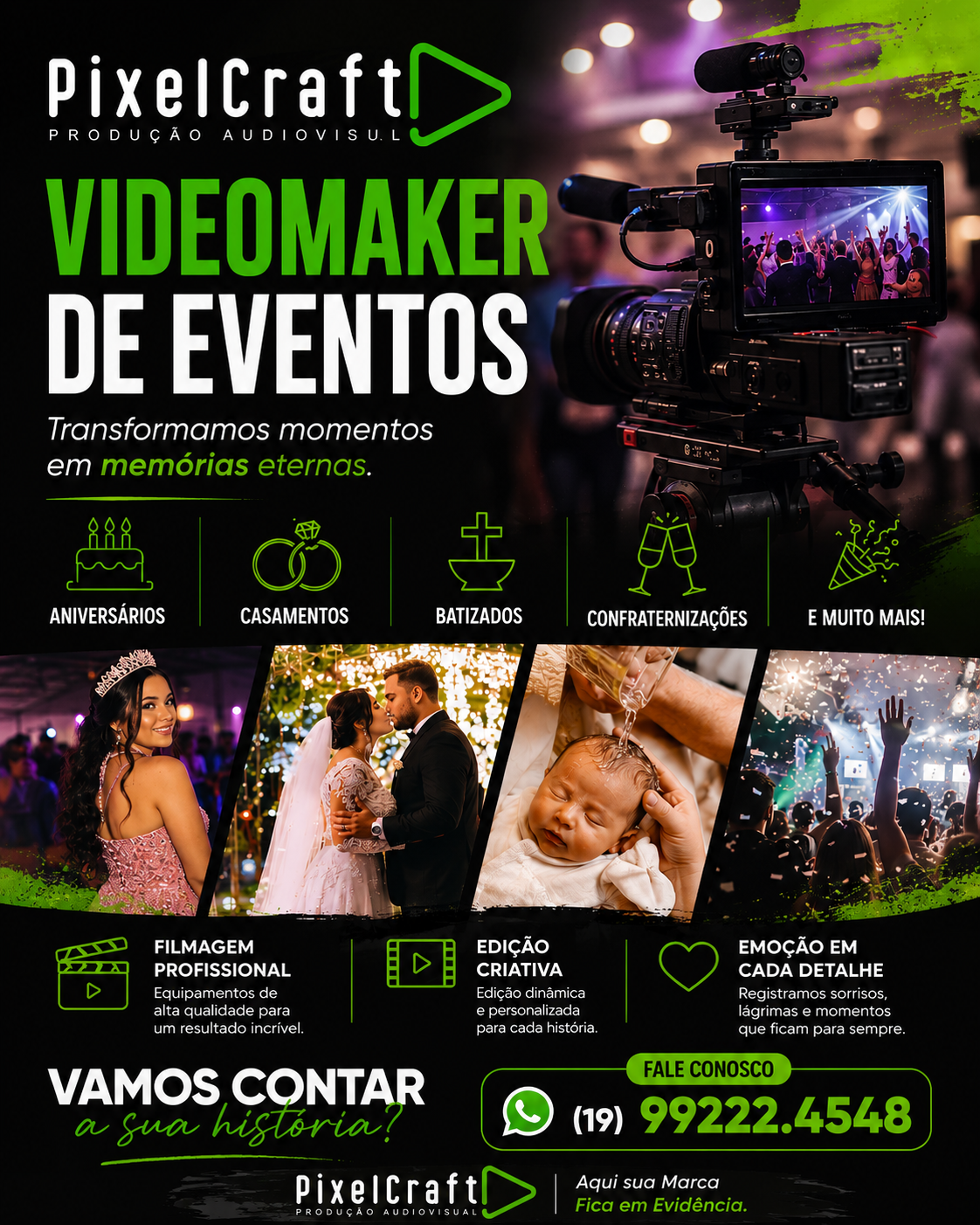 Publicidade: PixelCraft Produtora