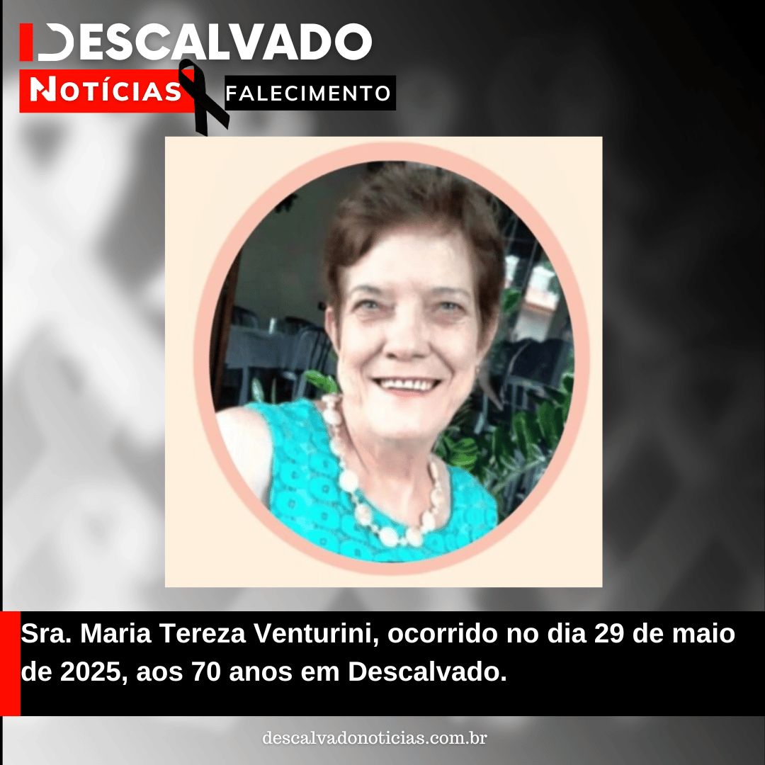 Nota de Falecimento – Sra. Maria Tereza Venturini