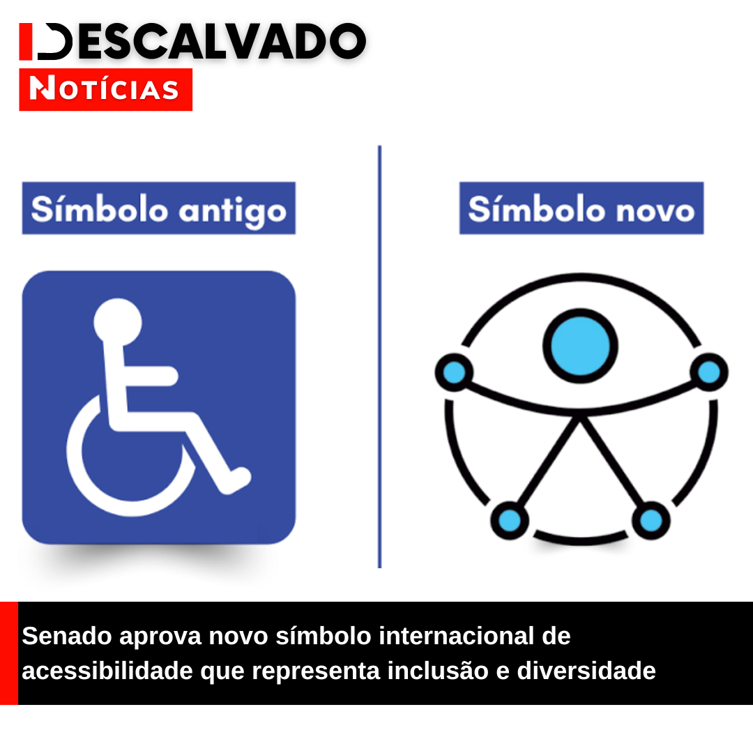 Senado aprova novo símbolo internacional de acessibilidade que representa inclusão e diversidade