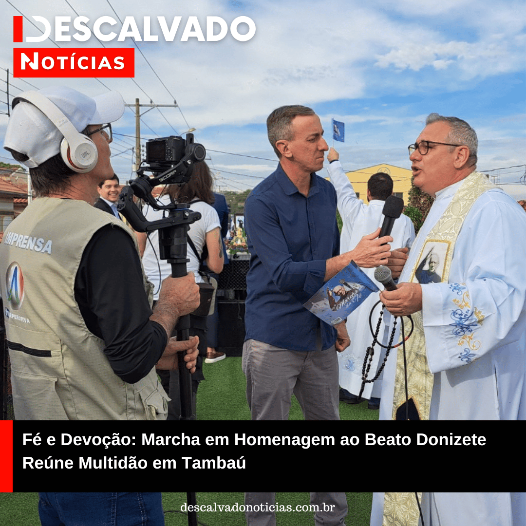 Fé e Devoção: Marcha em Homenagem ao Beato Donizete Reúne Multidão em Tambaú